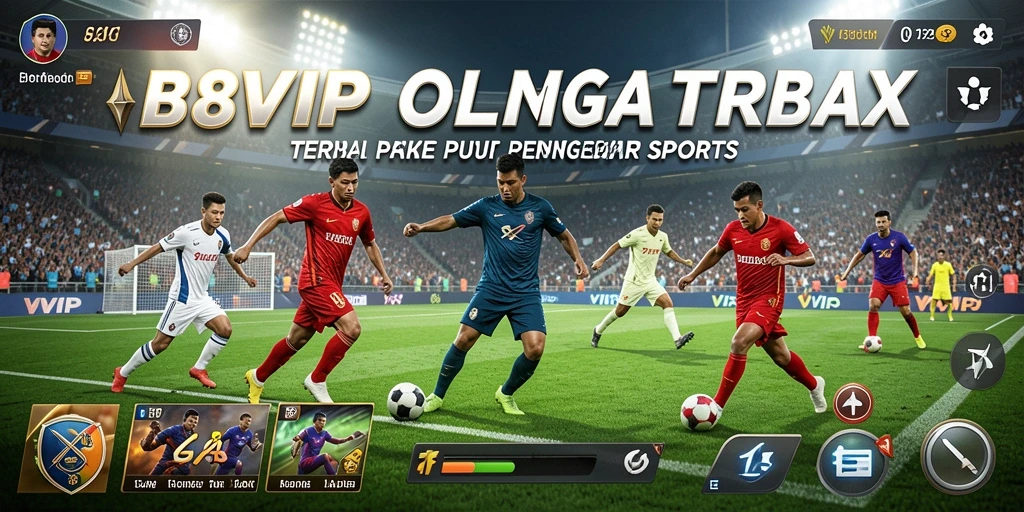 Tampilan gameplay B8VIP yang mengesankan dalam pertandingan olahraga.