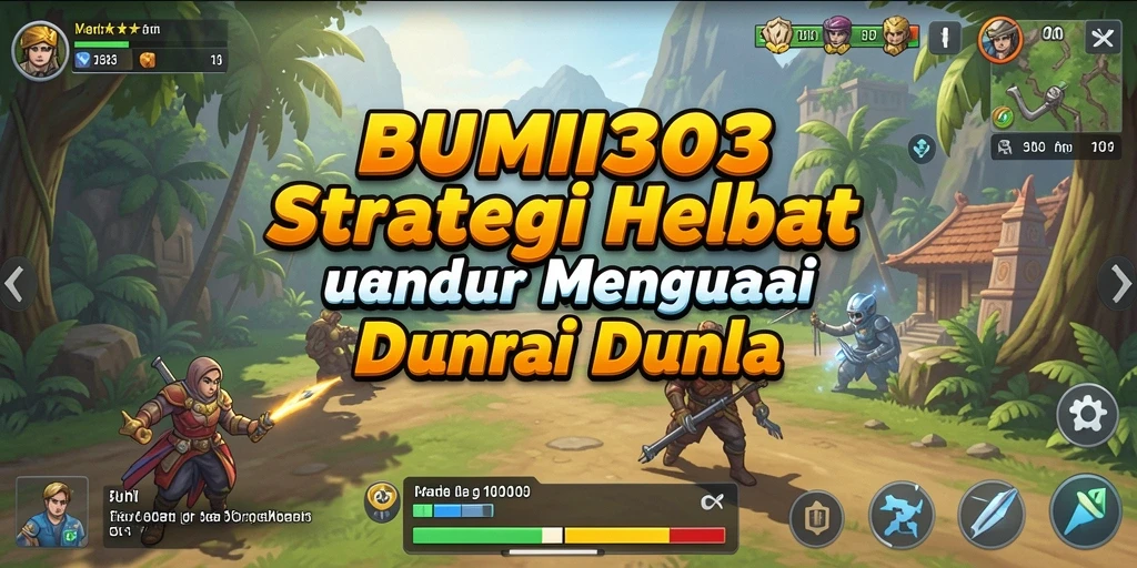 Screenshot gameplay BUMI303 dengan pertempuran strategis yang seru.