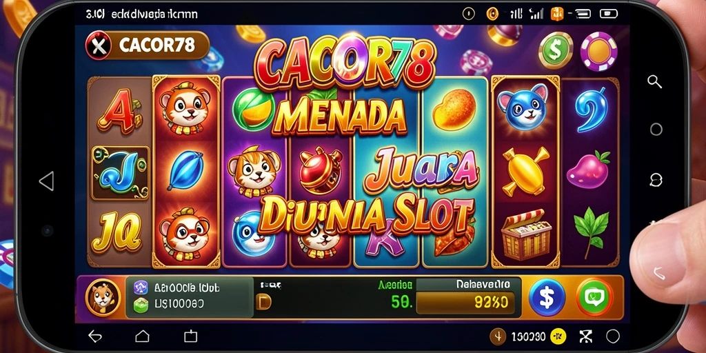 Screenshot menunjukkan gameplay slot yang seru dan interaktif.