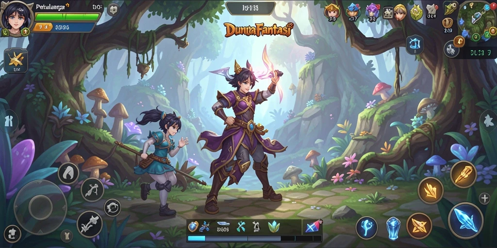 Screenshot gameplay D06 menampilkan aksi seru dalam petualangan.