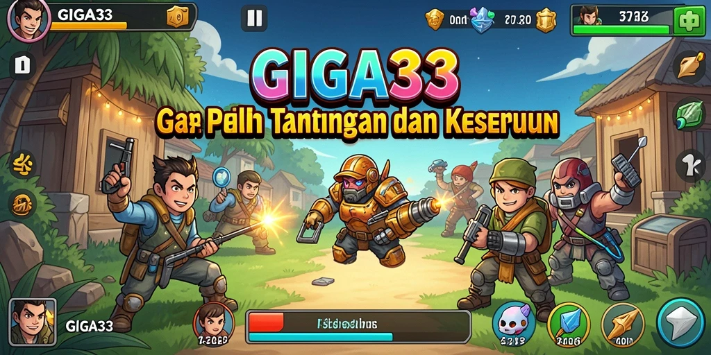 Gameplay menarik GIGA33 dengan elemen Idle yang seru.