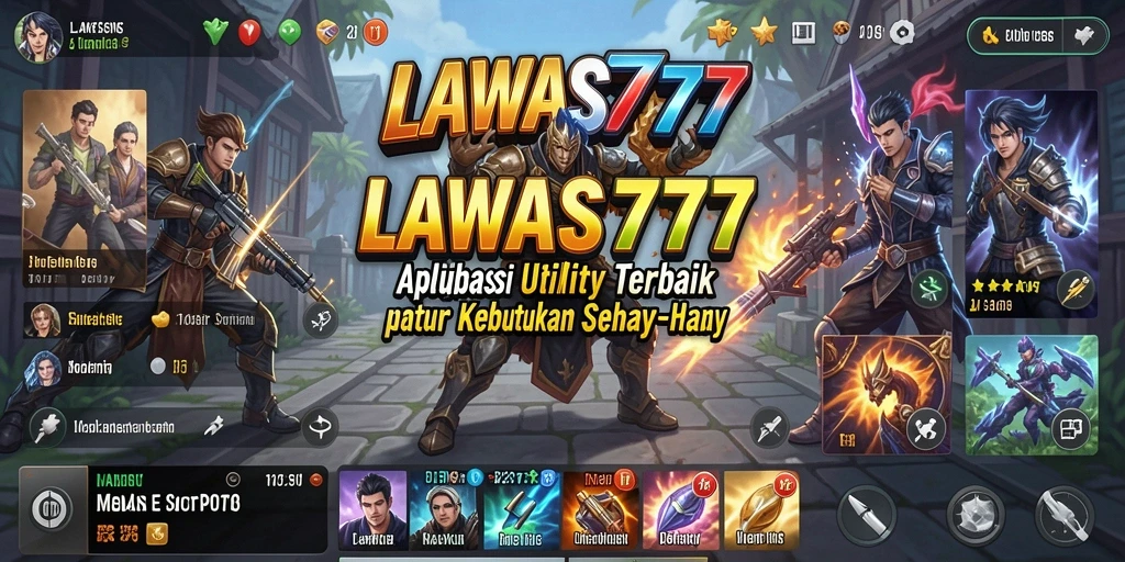 Tampilan antarmuka <strong>LAWAS777</strong> yang sederhana dan intuitif.