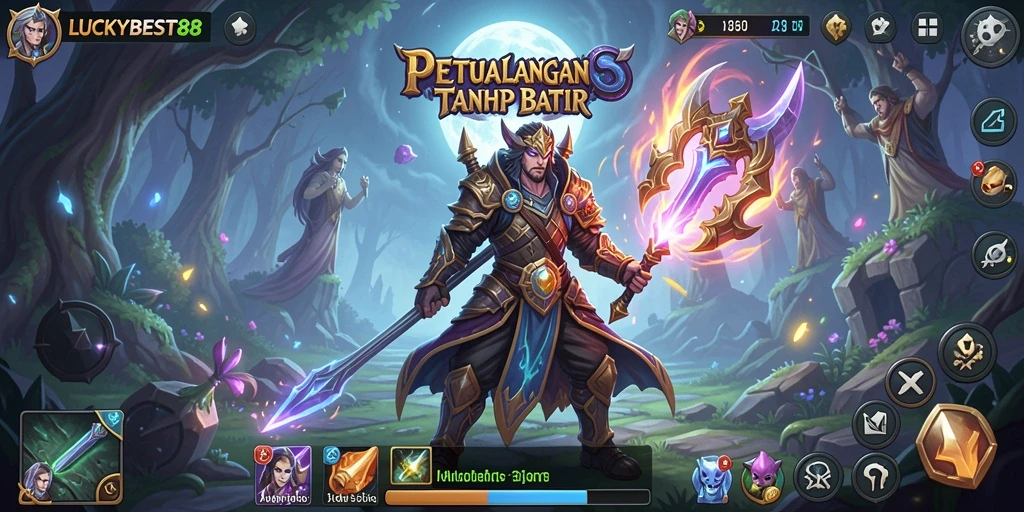 Gameplay ARPG yang intens dan grafis menarik di LUCKYBEST88.