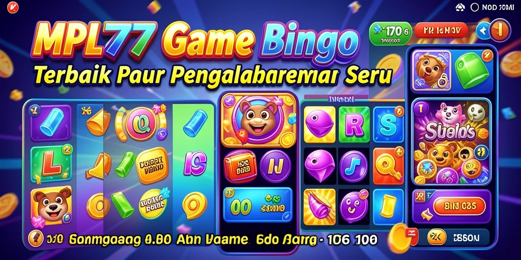 Tampilan permainan Bingo seru dan mendebarkan di MPL777.