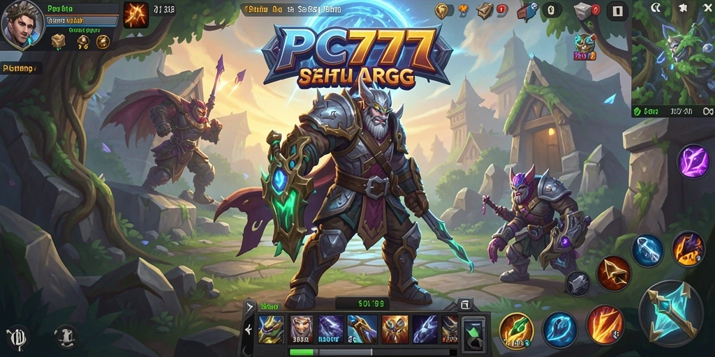 Screenshot menampilkan aksi seru dalam gameplay ARPG.
