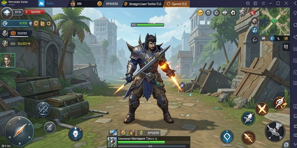 Tampilan gameplay seru dalam RP99 yang penuh strategi.