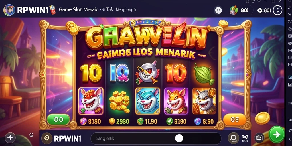 Tangkapan layar menampilkan gameplay Slot yang mendebarkan dan penuh warna.