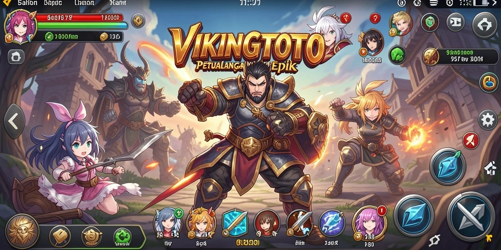 Tampilan gameplay VIKINGTOTO yang memukau dan penuh aksi.
