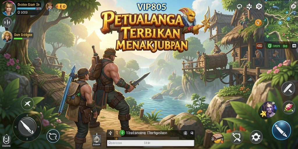 Gameplay seru di dunia terbuka VIP805 dengan grafis menakjubkan.